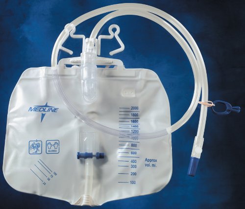 URINARY DRAIN BAG MEDLINE 2000 ML