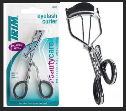 TRIM DELUXE EYELASH CURLER W/REPLACEMENT PAD
