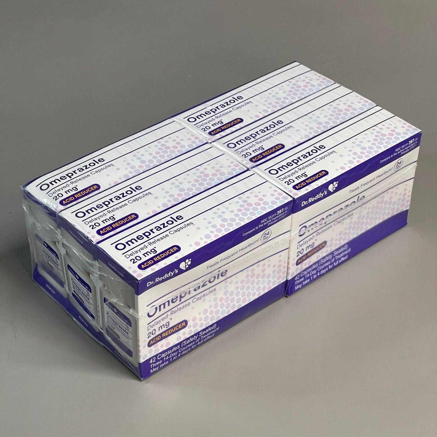 OMEPRAZOLE MAG CAP 20 MG 42 (OTC) DR REDDYS