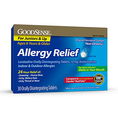 GS ALLERGY RELIEF LORATADINE 10 MG ODT 30
