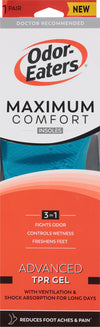 ODOR EATERS MAXIMUM COMFORT INSOLES 1 PAIR