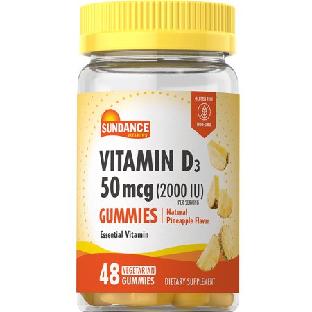 VITAMIN D-3 GUMMY 2000 IU (50 MCG) 48 SUND