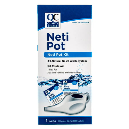 QC NETI POT NASAL WASH KIT