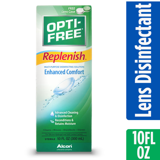 OPTI-FREE REPLENISH DISINFECTING SOL 10 OZ
