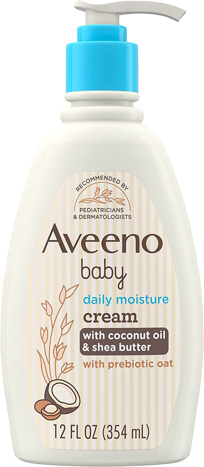 AVEENO BABY MOISTURE CRM COCONUT & SHEA 12OZ
