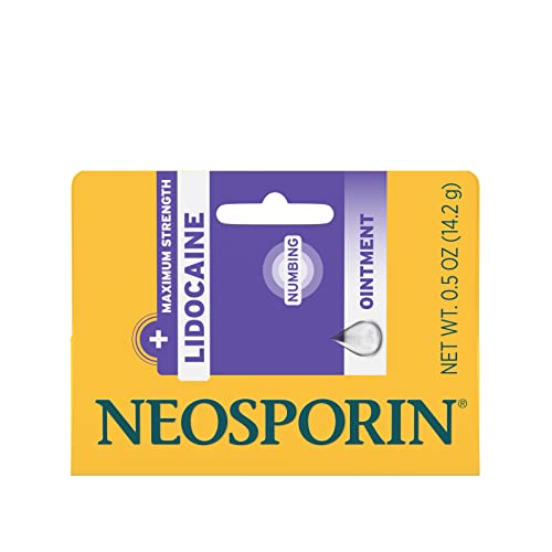 NEOSPORIN + LIDOCAINE OINTMENT 0.5 OZ