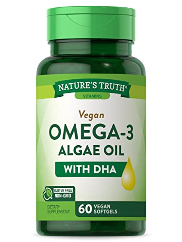 ALGAE OMEGA-3 VEGAN ALGAE OIL SOFTGELS 60 NT