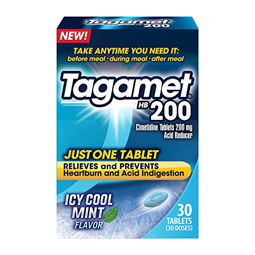 TAGAMET HB ACID REDUCER 200 MG TAB 30 MINT