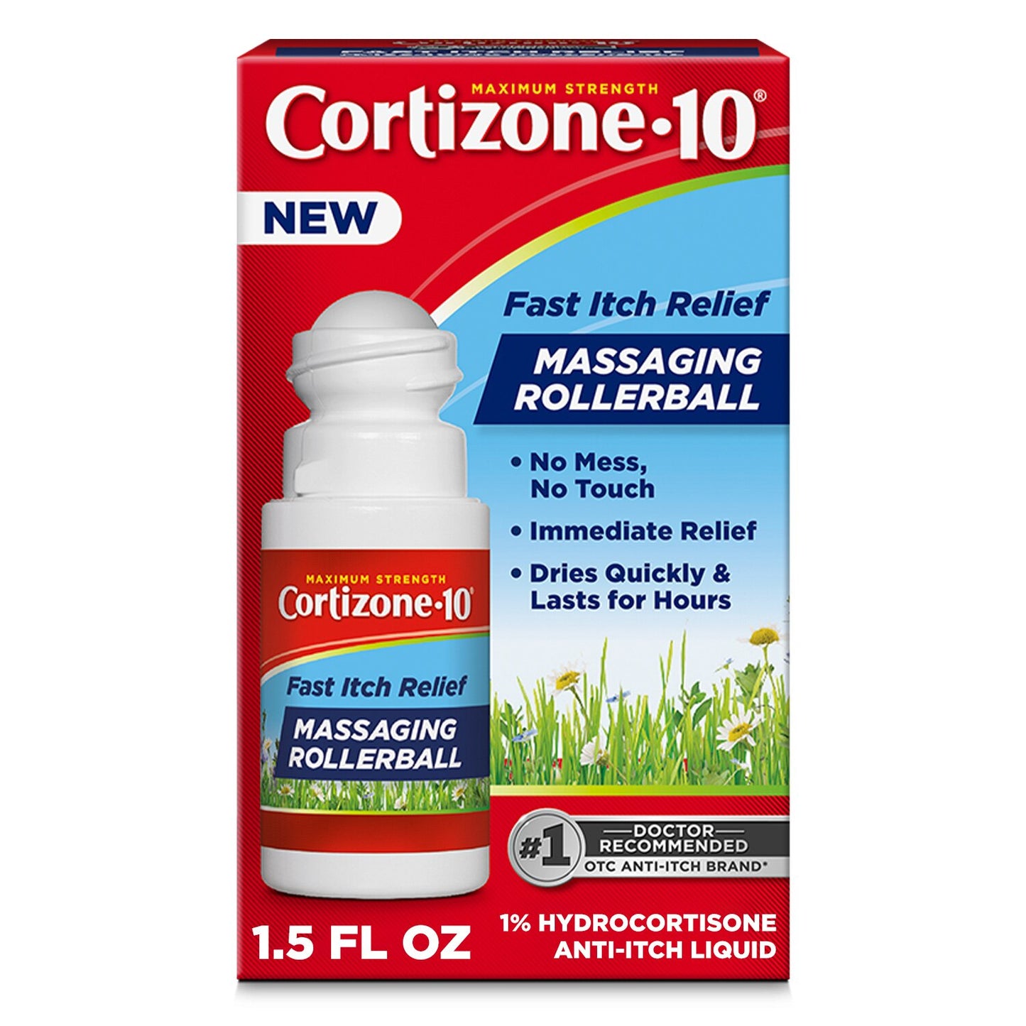 CORTIZONE-10 ITCH RELF MASSAGING R/BALL 1.5OZ