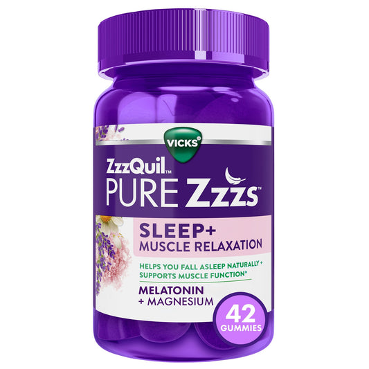 ZZZQUIL PURE ZZZS SLEEP/MUSCLE RELAX GUMMI 42