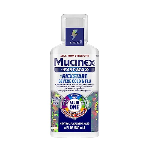 MUCINEX FAST-MAX KICKSTART SEV COLD & FLU 6OZ