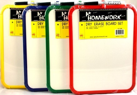 DRY ERASE BOARD SET