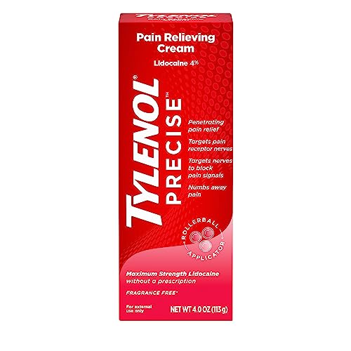 TYLENOL PRECISE PAIN RELIEVING CREAM 4 OZ