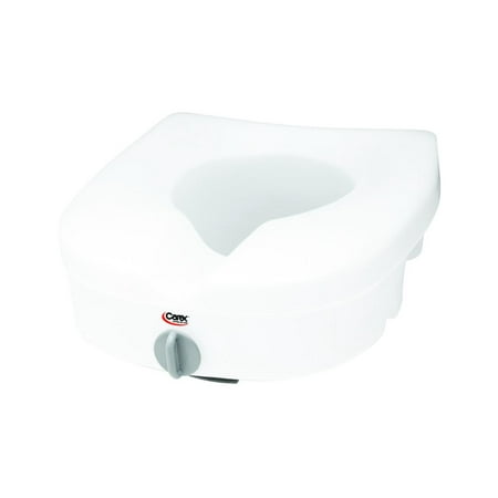TOILET SEAT RAISED EZ LOCK 5"