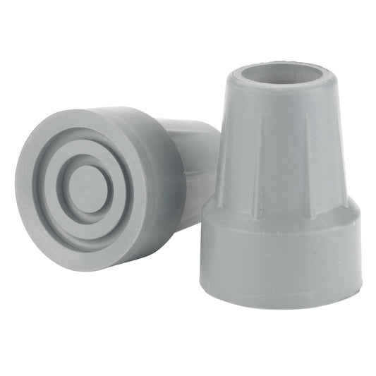 CRUTCH TIP 7/8" GRAY PR DR