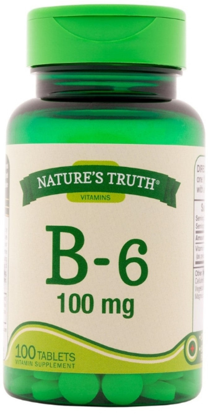 VITAMIN B-6 TAB 100 MG 100 NT
