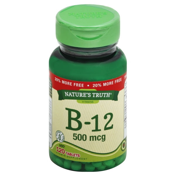 VITAMIN B-12 TAB 500 MCG 120 NT