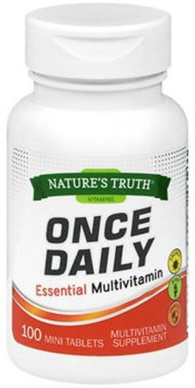 ONCE DAILY ESSENTIAL MULTI TAB NO/IRON 100 NT