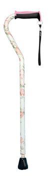 CANE ALUM OFFSET AIRGO FLORAL