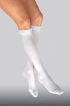 TED ANTI EMBOLISM KNEE 18MM IT WHITE SM/LONG