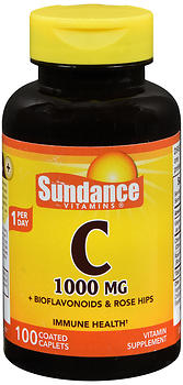 VITAMIN C CPLT W/BIO + ROSE HIPS 1000 MG 100
