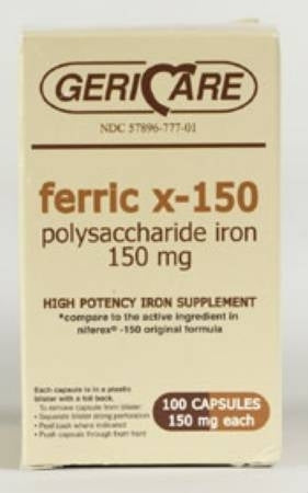 FERREX 150 CAP 100 GERI-CARE