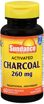 ACTIVATED CHARCOAL CAP 780 MG 60 SUNDANCE