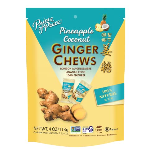 GINGER CHEW PINEAPPLE COCONUT 4 OZ