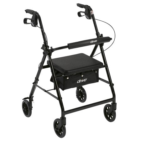 WALKER 4 WH HAND BRAKE 300LB 6" R726 BLACK