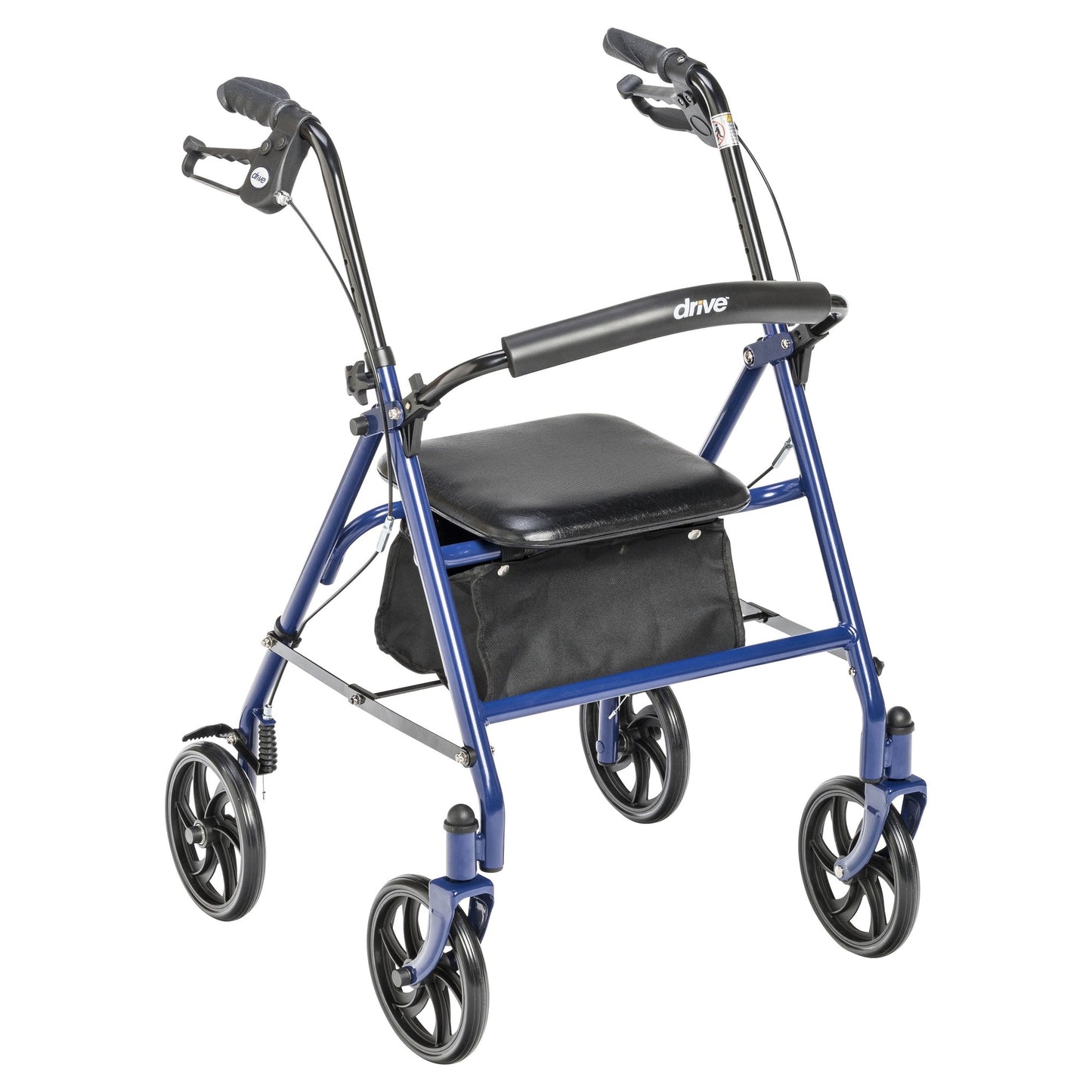 WALKER 4 WH HAND BRAKE 300LB 7.5" DURABLE BLU