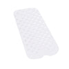 BATH MAT WHITE LG 15.75 X 35.5"