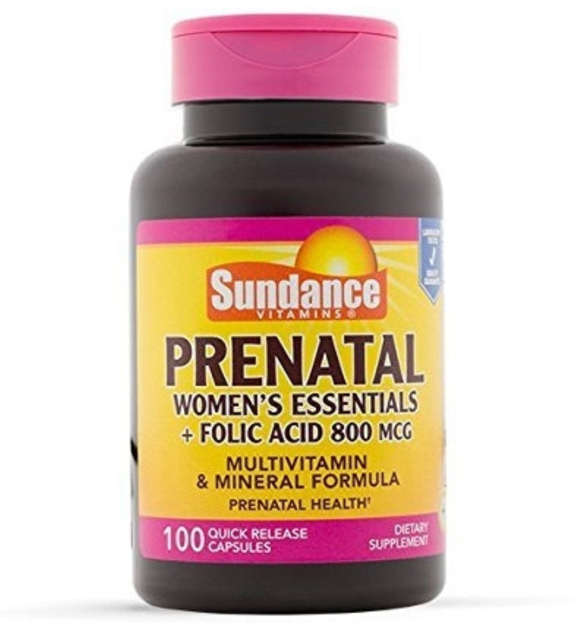 PRENATAL VITAMINS + MINERALS CAP 100 SUNDANCE