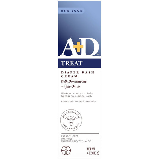 A & D ZINC OXIDE CREAM 4 OZ