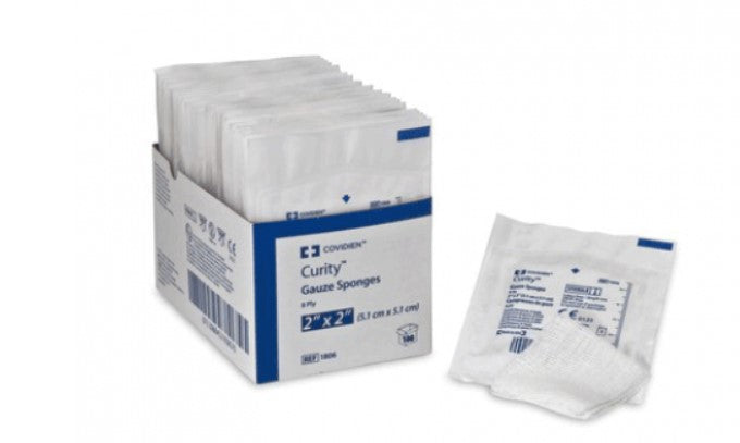 CURITY GAUZE SPONGE 8 PLY NS 4 X 4" (200)