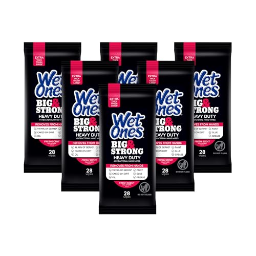 WET ONES BIG & STRONG HD WIPES TR PK FRESH 28