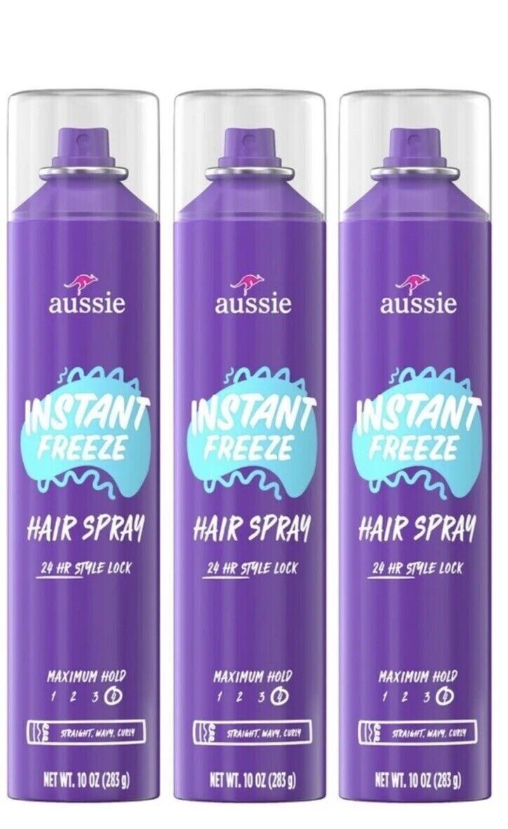 AUSSIE INSTANT FREEZE HAIR SPRAY AERO 10 OZ