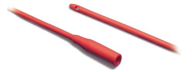 CATHETER INT RED RUBBER DOVER 16" 14FR CS/100