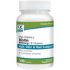 QC BIOTIN TAB 800 MCG 100