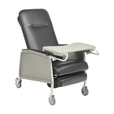 GERI CHAIR 3POS RECLINER GREY DR