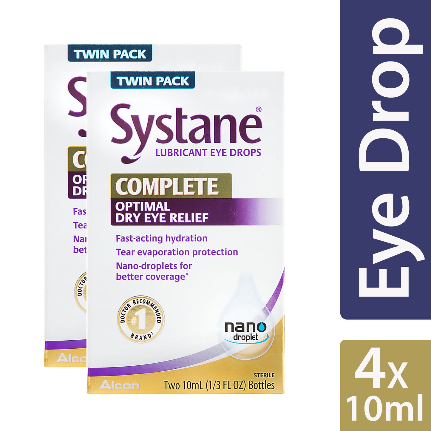 SYSTANE COMPLETE LUBRICANT EYE DROPS 10 ML 2