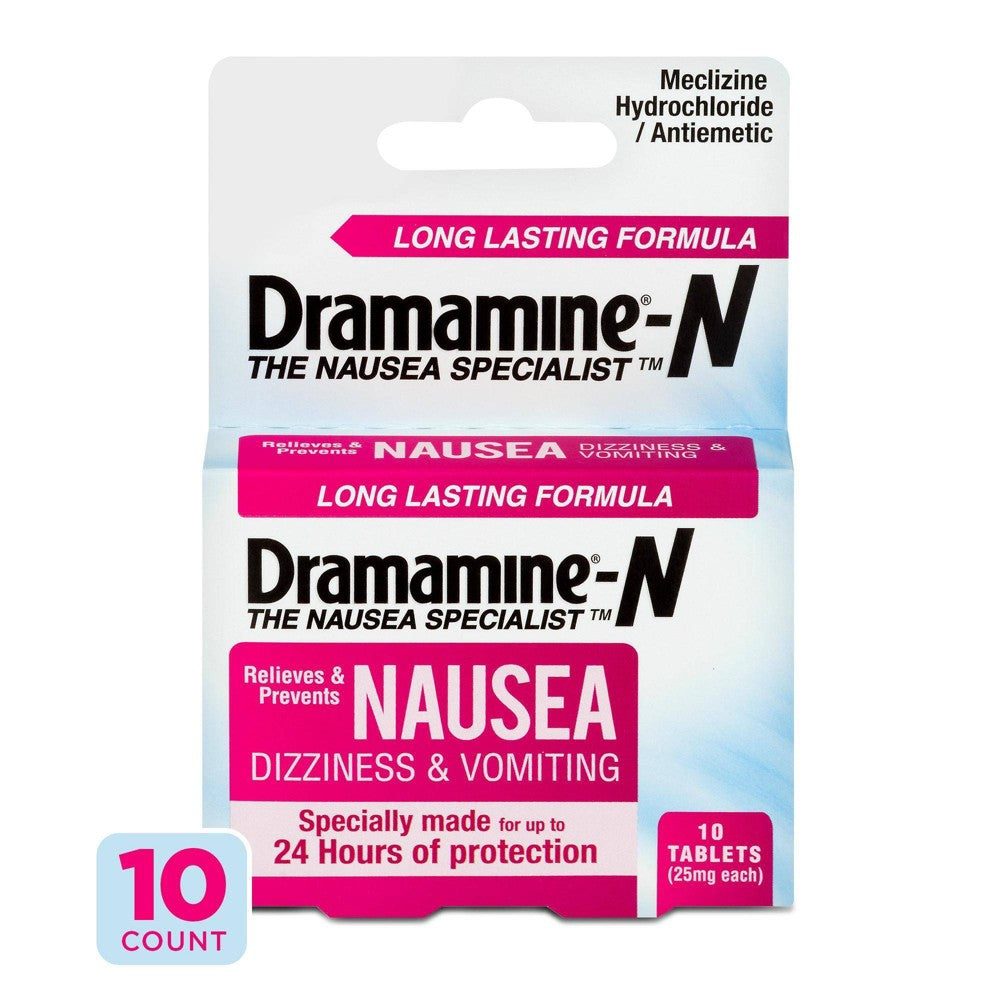 DRAMAMINE NAUSEA LONG LASTING 10 TAB