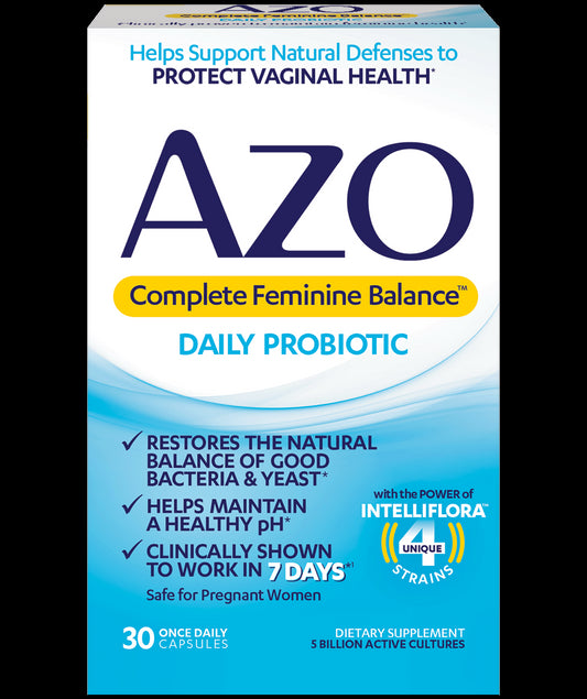 AZO COMPLETE FEMININE BALANCE 30