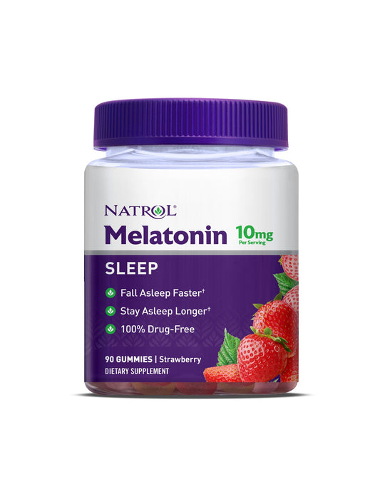 MELATONIN GUMMIES 10 MG 90 NATROL