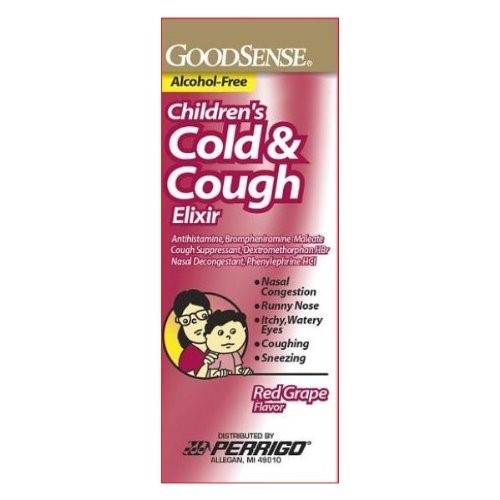 GS COLD/COUGH CHILD DM ELIXIR GRAPE 4 OZ