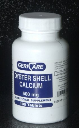 CALCIUM OYSTER SHELL TAB 500MG 100 GERI-CARE