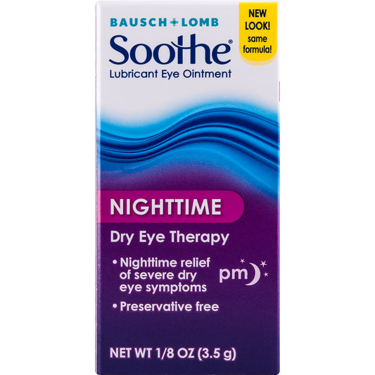 BAUSCH & LOMB SOOTHE LUB EYE OINT NT PF 1/8OZ