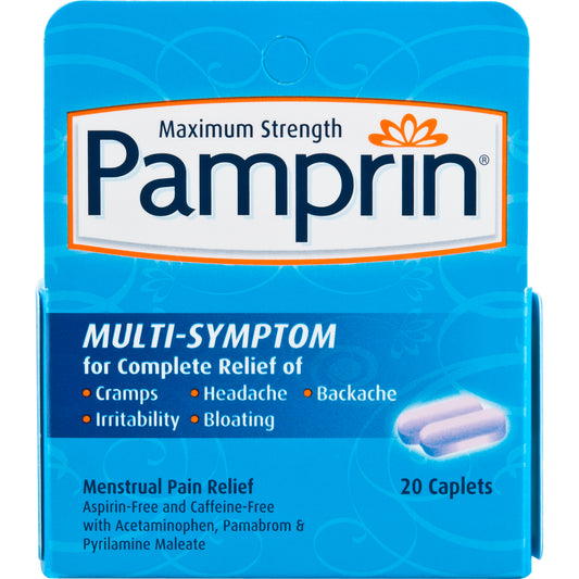 PAMPRIN MULTI SYMPTOM CAPLET 20