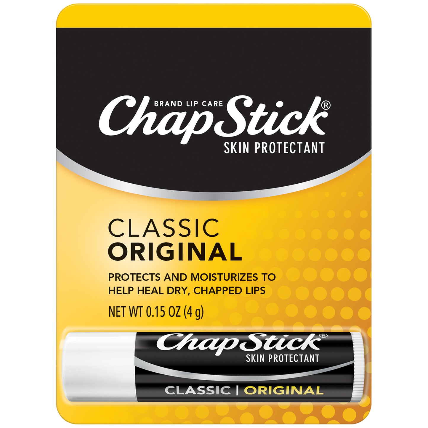 CHAPSTICK LIP BALM REGULAR CARDED 0.15 OZ