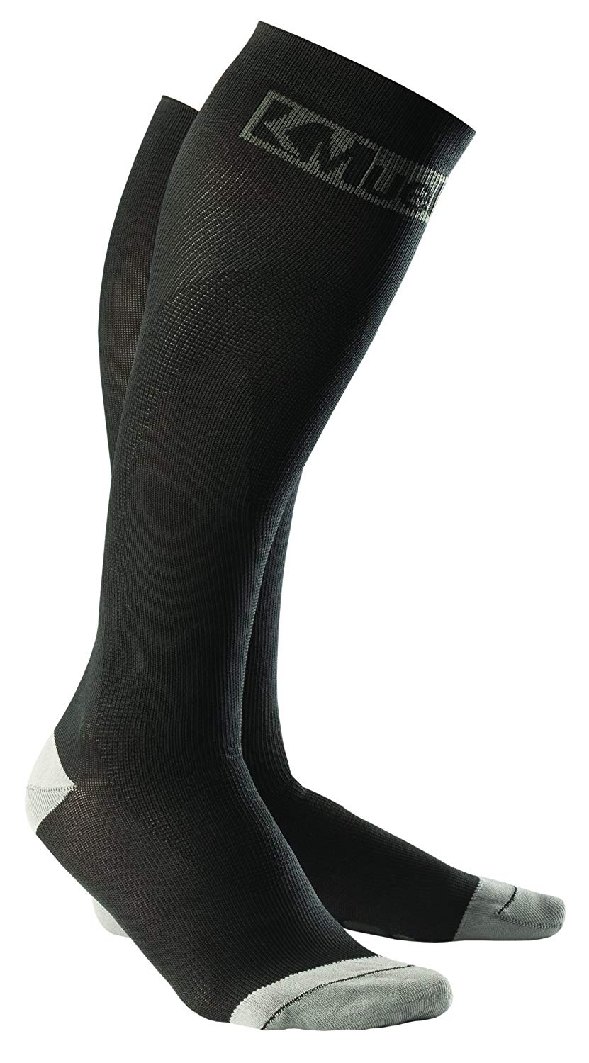 SOCK 20-30 COMPRESSION/RECOVERY BLACK MD