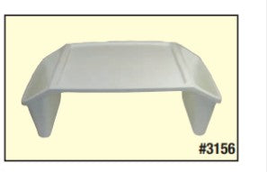 BED TRAY RIGID PLASTIC BLUE